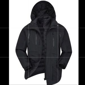 CB Sports Men’s 3 in 1 Waterproof Jacket